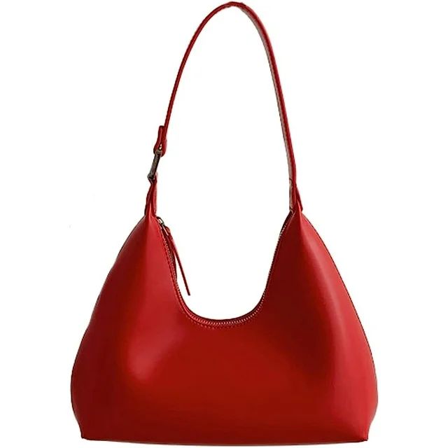 Kukuzhu Womens Hobo Handbags Retro 90s Clutch Medium Tote Handbag Y2K Purse Vegan Leather Shoulde... | Walmart (US)
