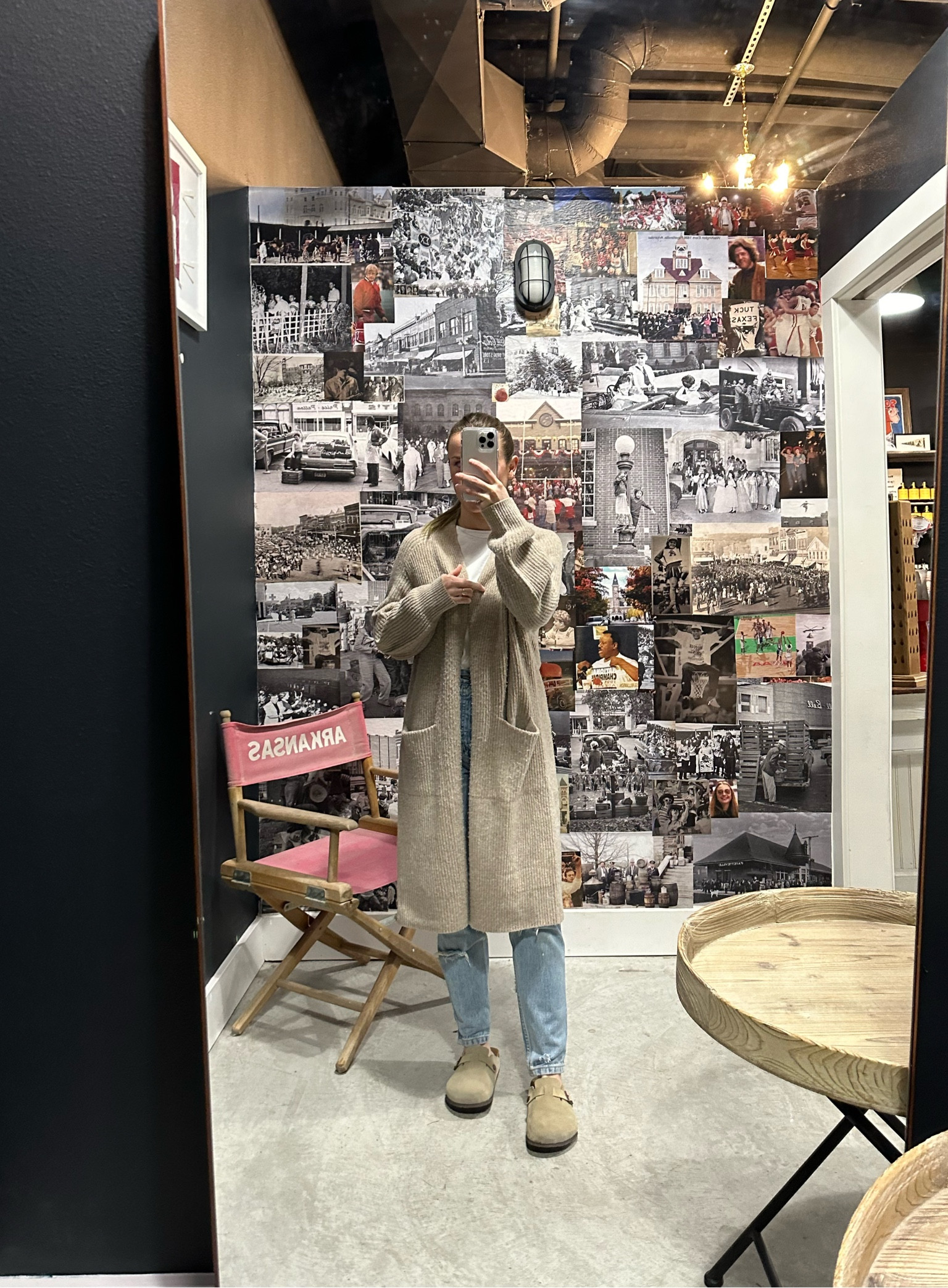 target long cardigan & old navy basic long sleeve! + my moms jeans from college lol

#LTKworkwear #LTKstyletip #LTKsalealert