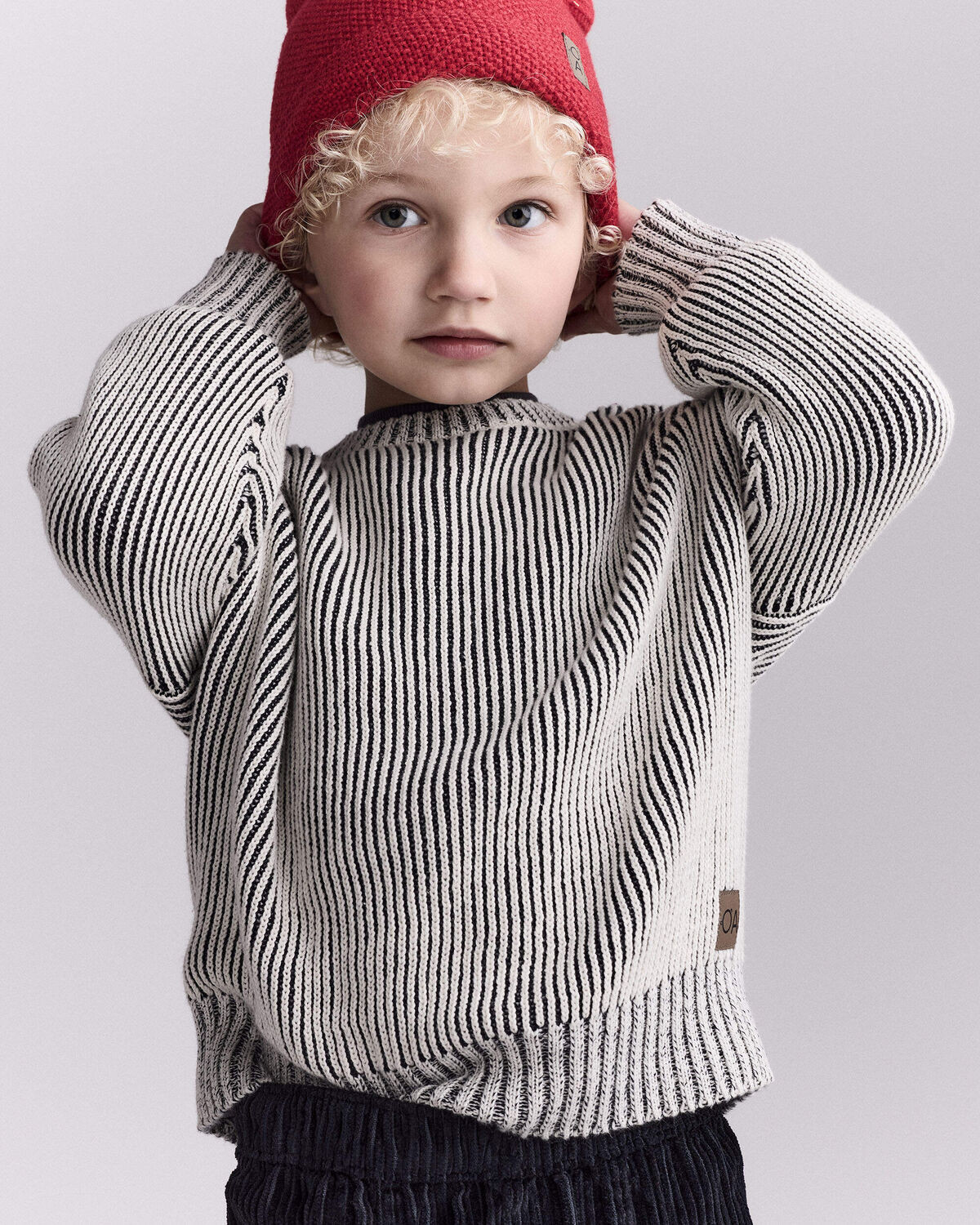 Toddler Striped Pullover Sweater - Black/White | Carter's Inc
