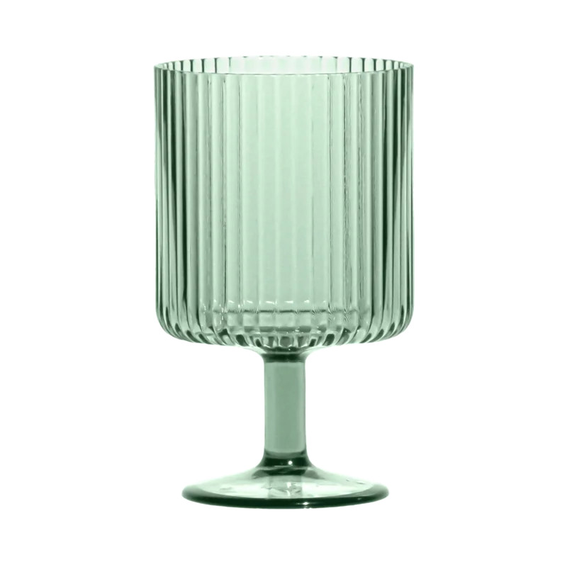 Laya Fluted Acrylic Goblet (Set of 6) | Wayfair North America