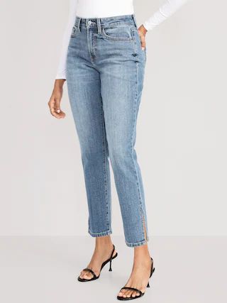 Curvy High-Waisted OG Straight Jeans for Women | Old Navy (US)