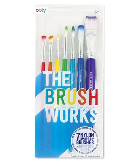 ooly The Brush Works Ombre-Tip Paint Brushes | Zulily