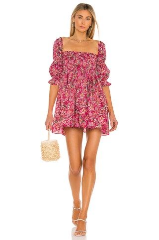 MISA Los Angeles X REVOLVE Zadie Dress in Pink Falaise Floral from Revolve.com | Revolve Clothing (Global)