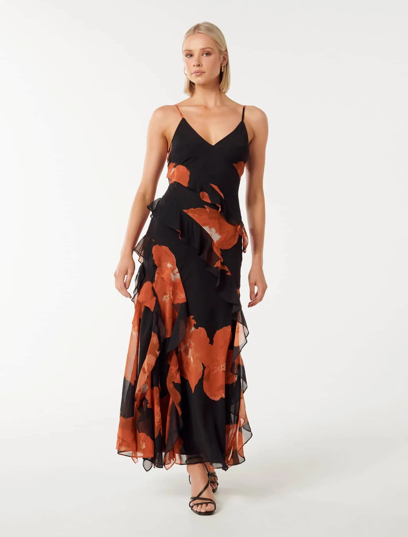 Poppy Ruffle Gown | Forever New (UK & IE)