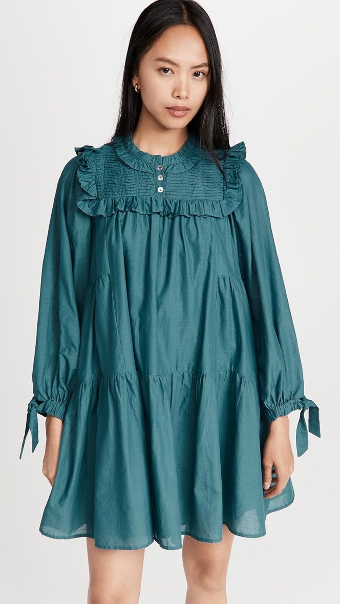 Adrienne Cotton Puff Sleeve Tunic Dress | Shopbop