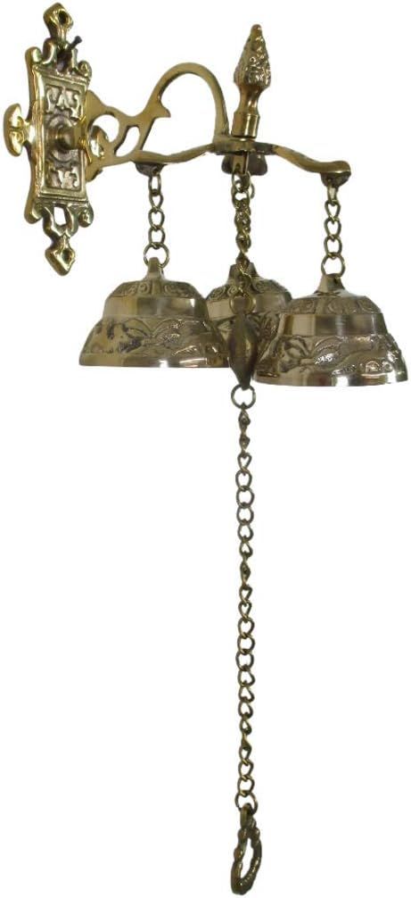 Antique Style Shopkeepers Triple Bell ~ Brass Store Doorbell | Amazon (US)