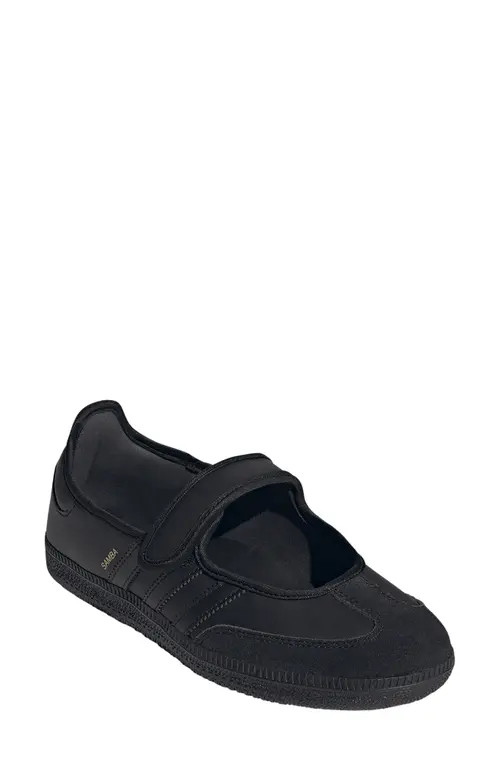 adidas Samba Jane Sneaker in Core Black/black/black at Nordstrom, Size 6 | Nordstrom