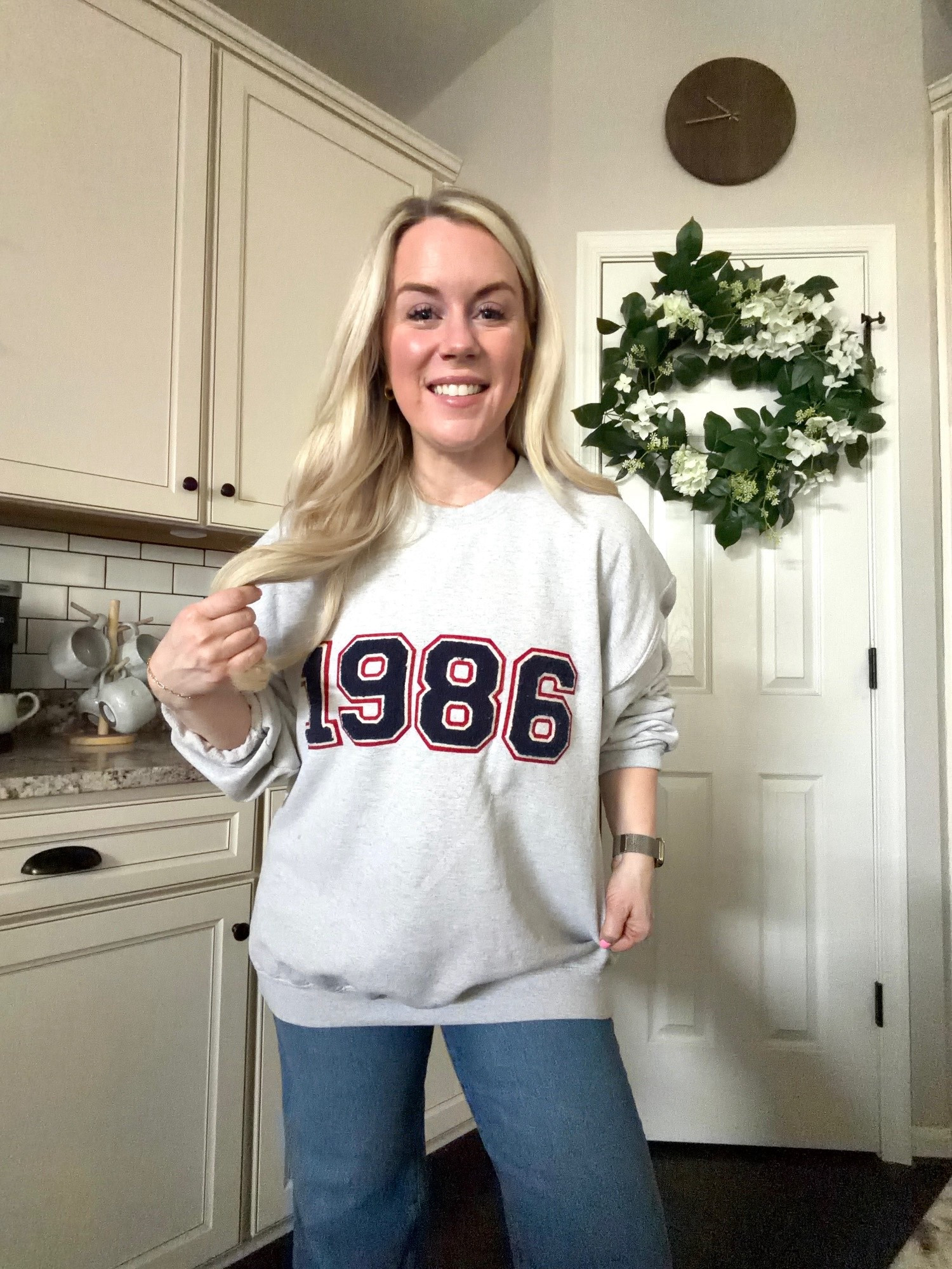 1986 babies. You need this sweatshirt 


Almost 40 

Anthro 
Anthropologie sweatshirt 

#LTKPetite #LTKootd #LTKOver40