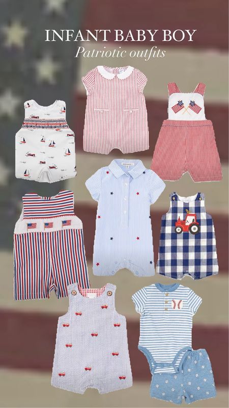 Patriotic looks for your little boy! I rounded up some super cute Americana looks for your baby! 


#LTKFamily #LTKKids #LTKFindsUnder100