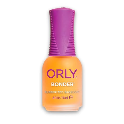 Orly Bonder | Nail Polish Base Coat | Rubberized Basecoat for Long-Lasting Manicures & Pedicures | Non-Toxic | 0.6 fl oz | Amazon (US)