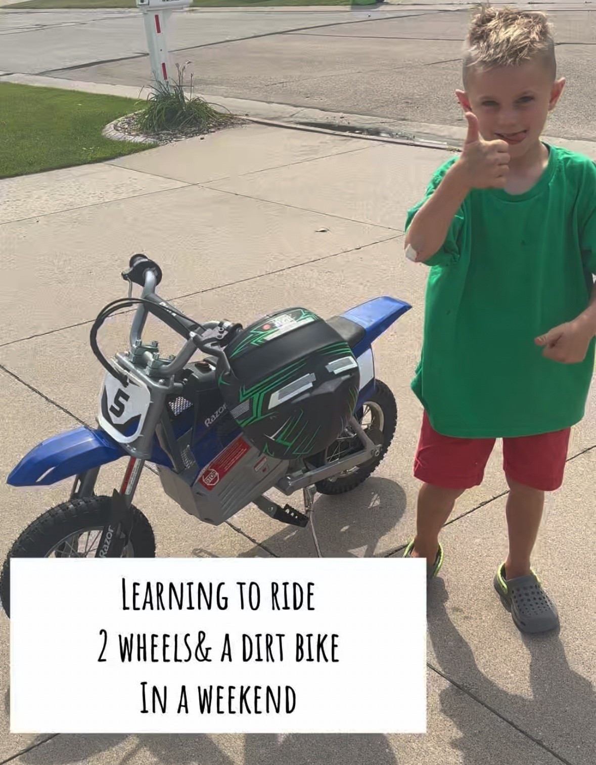 Electric dirtbike! 