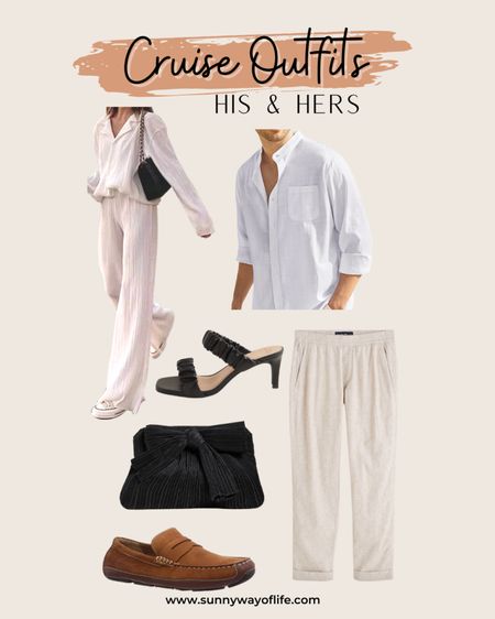Cruise outfits his & hers - white night 🤍

#LTKtravel #LTKshoecrush #LTKstyletip