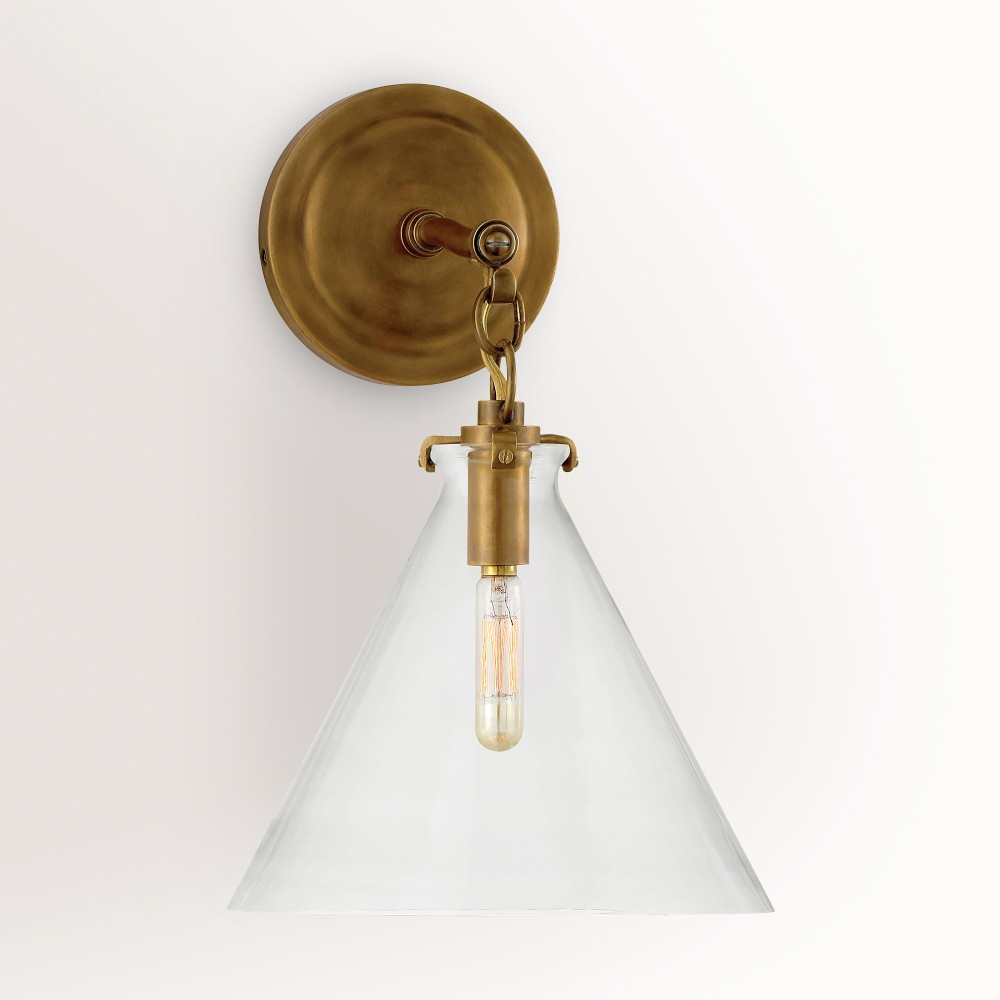 Scarlet Conical Sconce | Williams-Sonoma