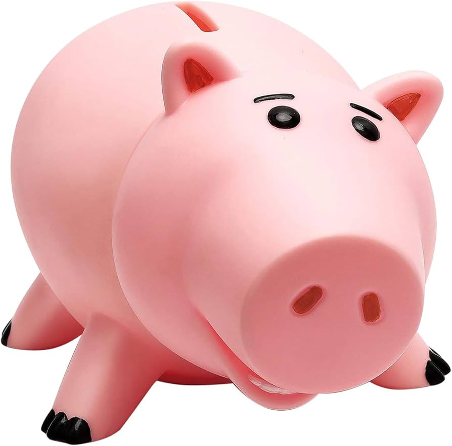 Piggy Bank, Cute Plastic Coin Bank for Boys and Girls, Unbreakable Pig Money Bank for Kids Gift (... | Amazon (US)