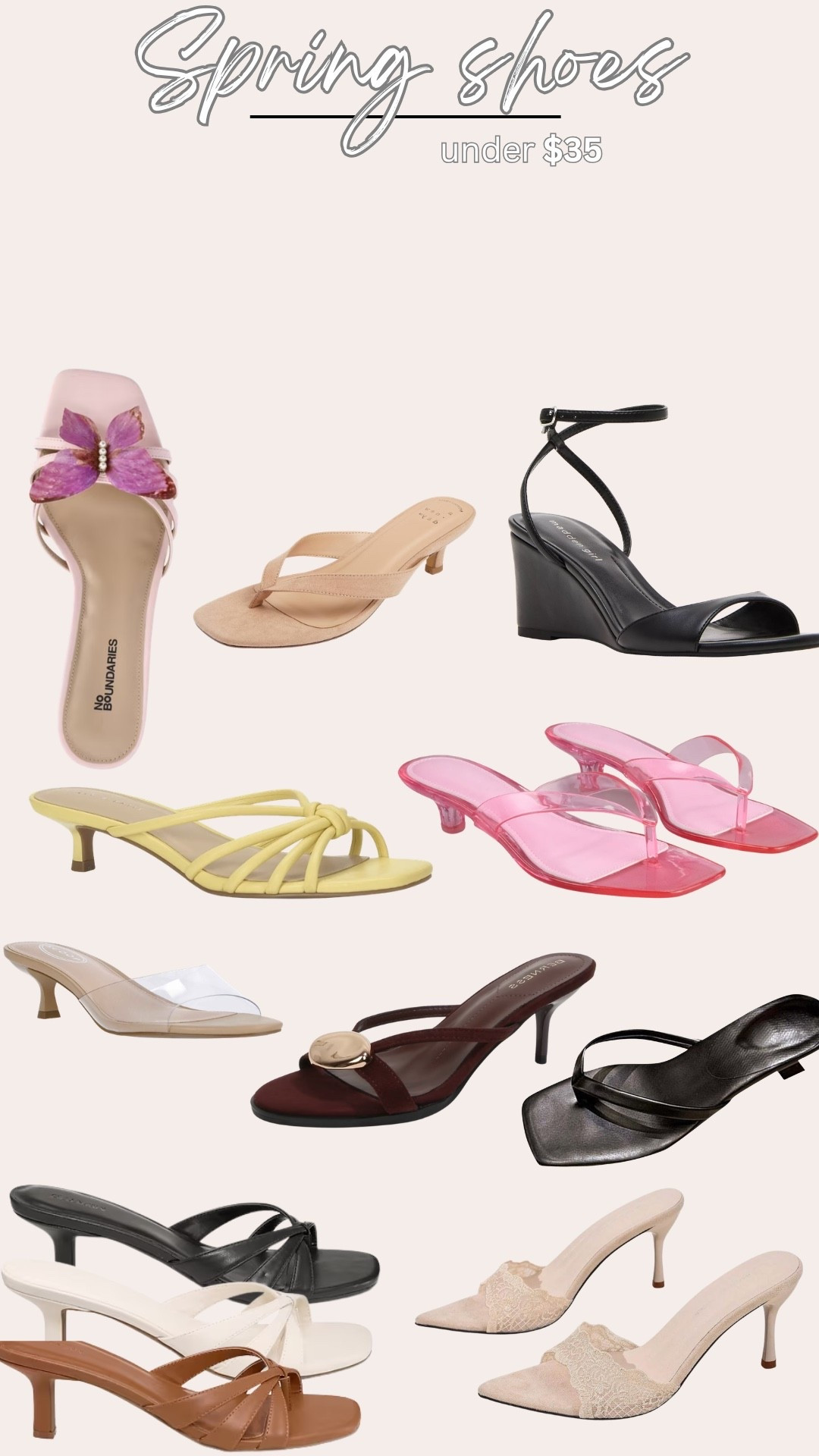  heels under $35 🙌💕

#LTKSaleAlert #LTKWorkwear