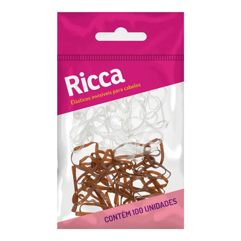Elásticos Invisíveis Ricca | Beleza Na Web | Beleza Na Web (BR)