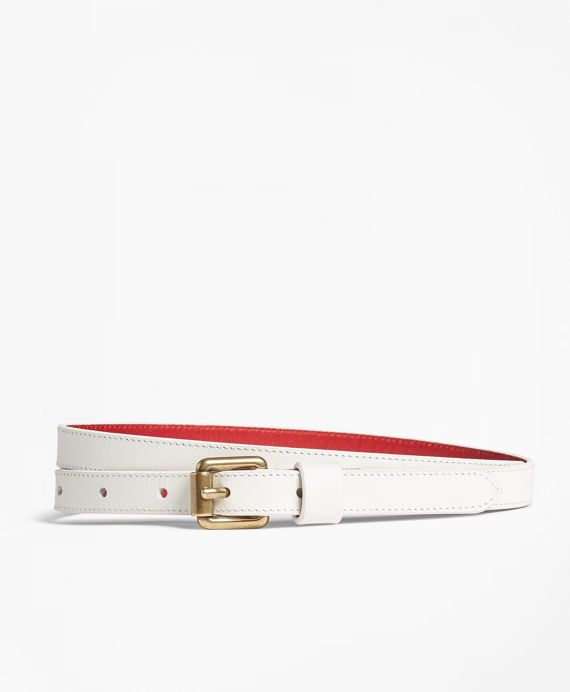 Skinny Leather Belt Leather Lace-Up Sandals Leather Lace-Up Sandals Saffiano Leather Zip-Around Wall | Brooks Brothers