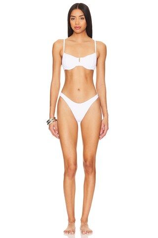 Hunter Underwire Top in White | Revolve Clothing (Global)