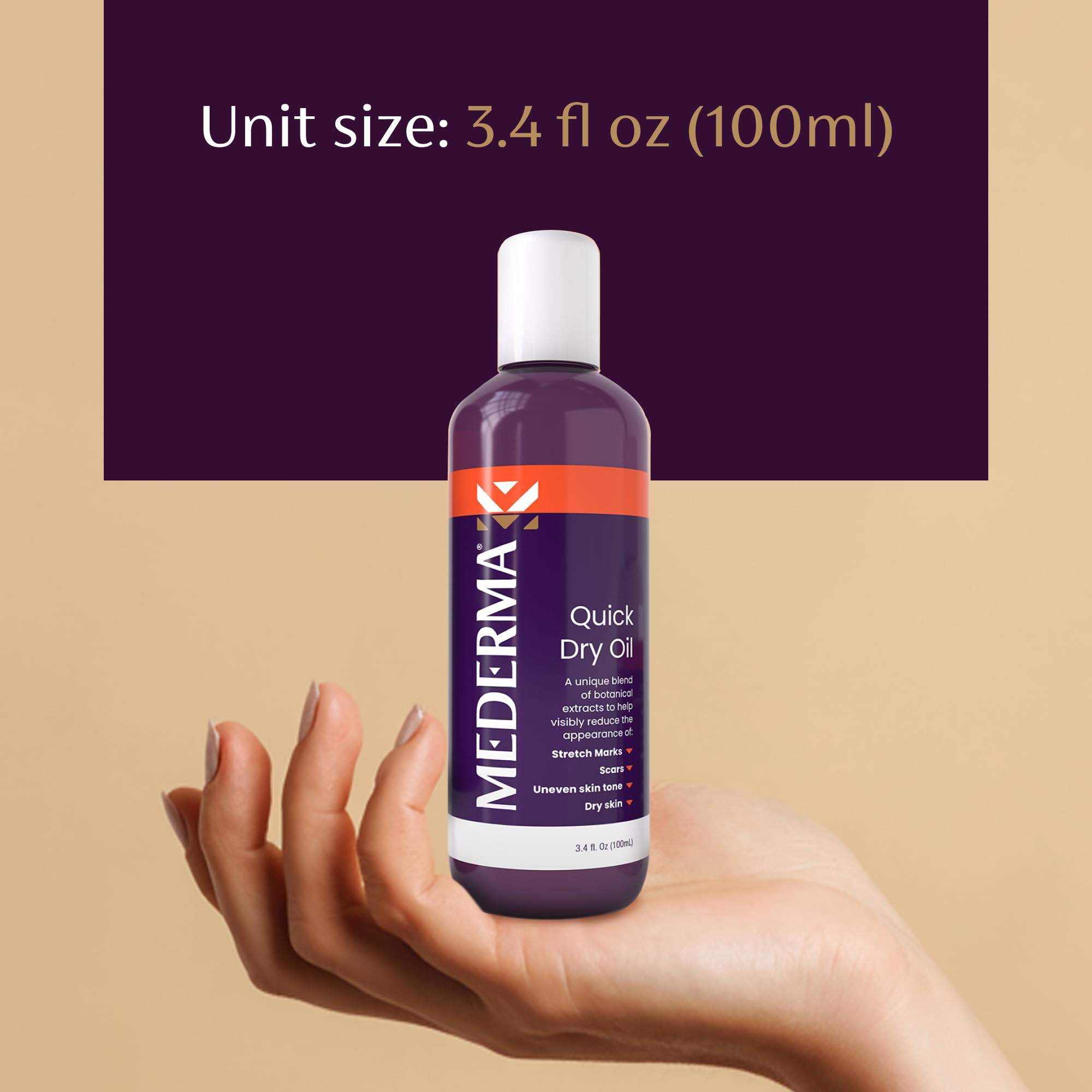 Mederma Quick Dry Oil, Scar and Stretch Mark Treatment, Helps to Improve the Appearance with Natu... | Amazon (US)