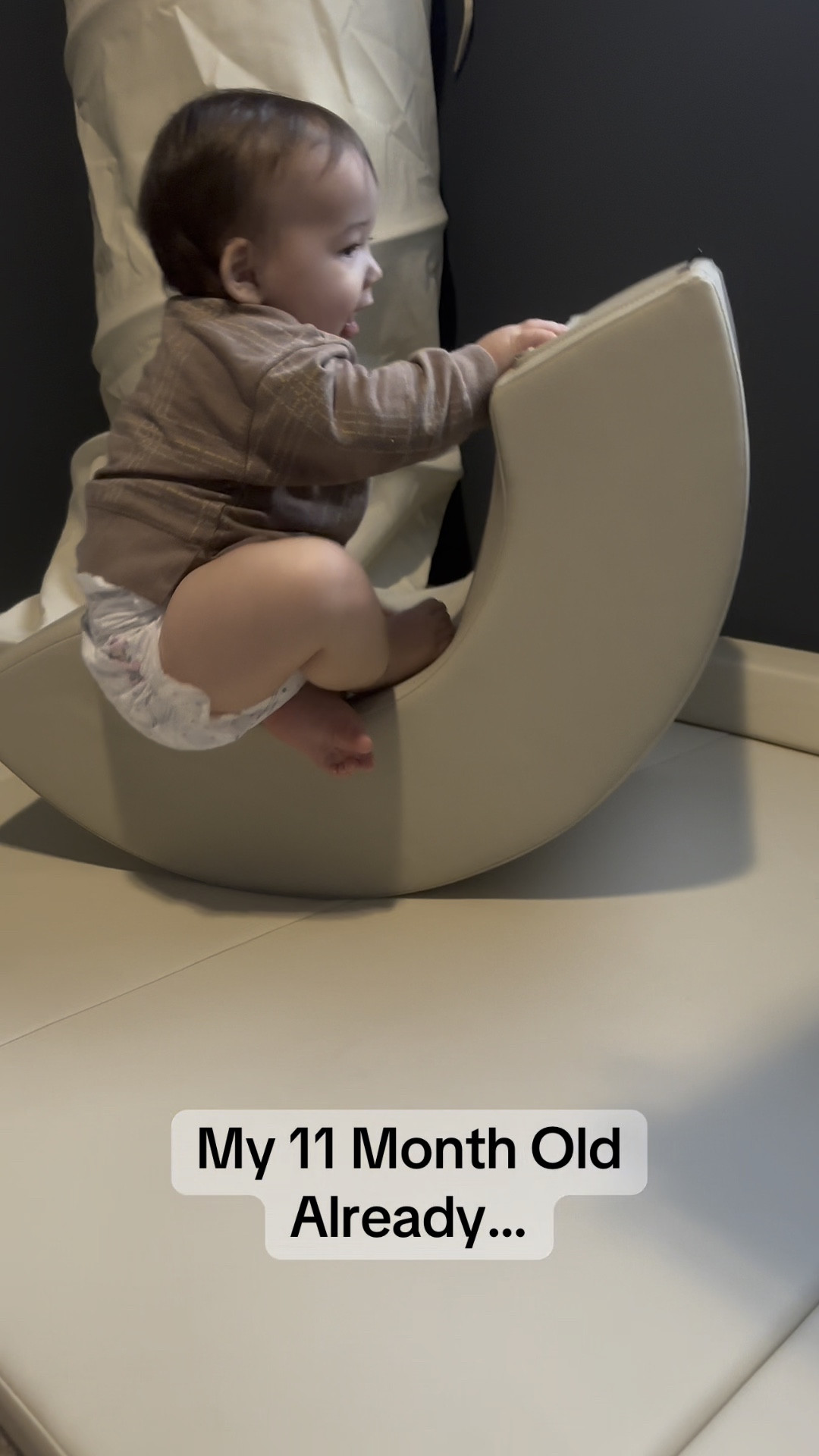 My 11 month old boy already 😂 luckily, we have this soft play set! It is linked down below!

#LTKKids #LTKBaby #LTKBump