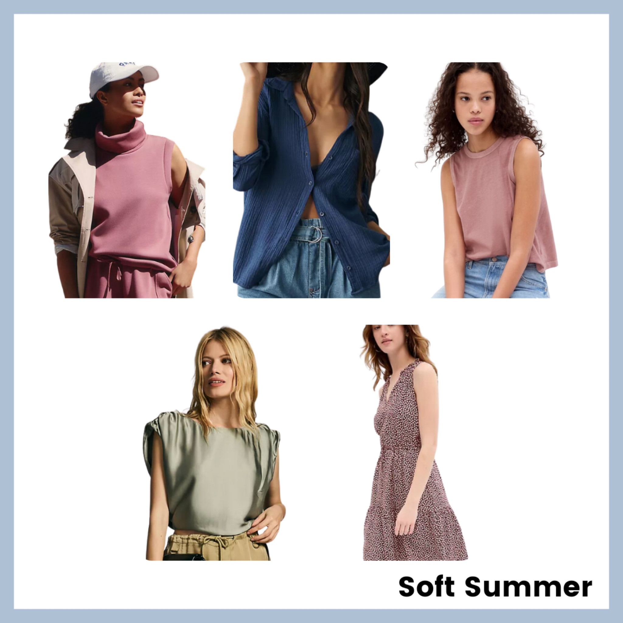 #softsummerstyle #coloranalysis #softsummer #summer

#LTKunder100 #LTKSeasonal #LTKunder50