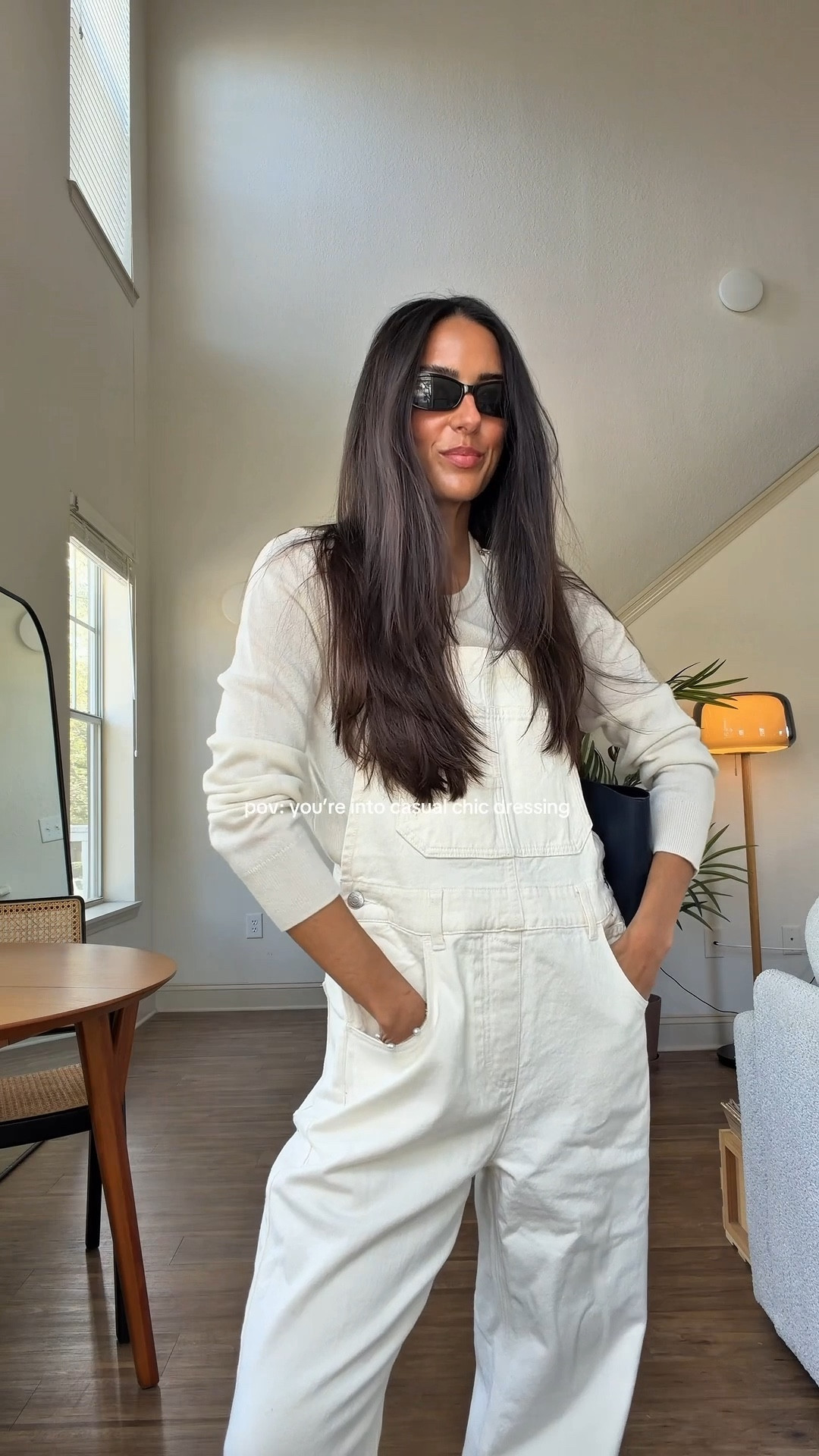 i’m wearing a size S in the overalls & sweater! 

#LTKootd #LTKdayinmylife #LTKgrwm