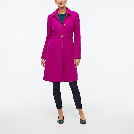 Wool-blend lady coatItem AT107 
 Reviews
 
 
 
 
 
47 Reviews 
 
 |
 
 
Write a Review 
 
 
 
 
o... | J.Crew Factory