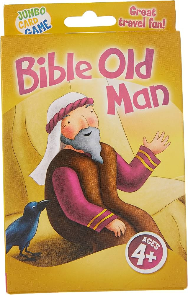 David C Cook Bible Old Man (Jumbo Card Games) | Amazon (US)