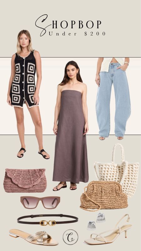 Shopbop under $200 〰️

Hiii, lovely! Follow my shop @TheChiccEdit to shop this post, and get my exclusive app-only content! So glad you're here!

Ltkfind, Itkmidsize, Itkover40, Itkunder50, Itkunder100, chic, aesthetic, trending, stylish, minimalist style, affordable, home, decor, spring fashion, ootd, spring style, spring home, spring outfit, interior design, beauty, budget, summer outfit, summer style, summer fashion, outfit, dupe, look for less, y2k, Amazon #shopbop #bag #sandals #shoes #accessories heels clutch raffia bag crochet dress knit tank top belt sneakers earrings maxi dress striped jeans sunglasses 

#LTKStyleTip #LTKItBag #LTKShoeCrush