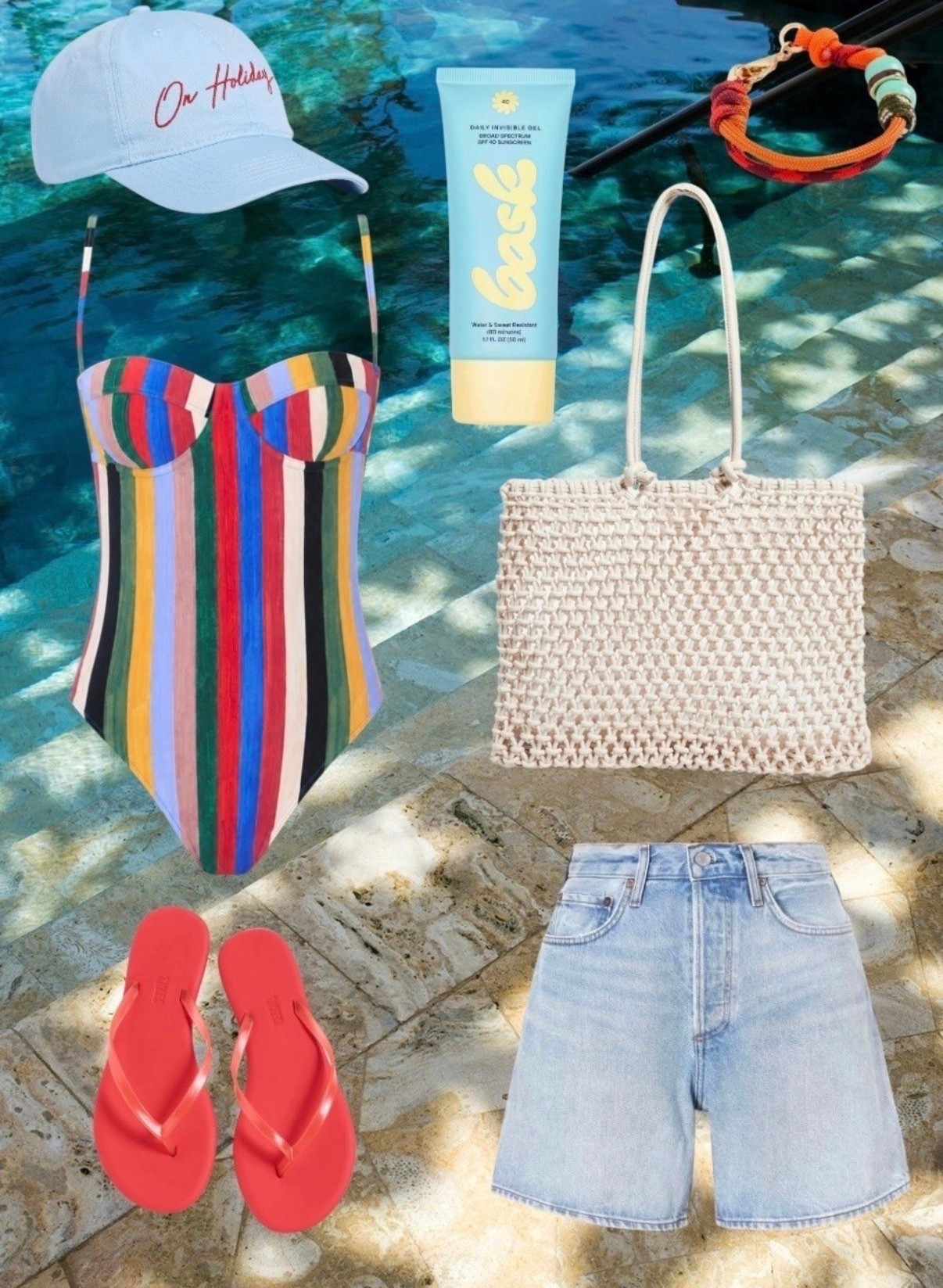 What to wear to… Dorado Beach 
 
Swimsuit
Beach hat 
SPF
#ltktravel

#LTKootd