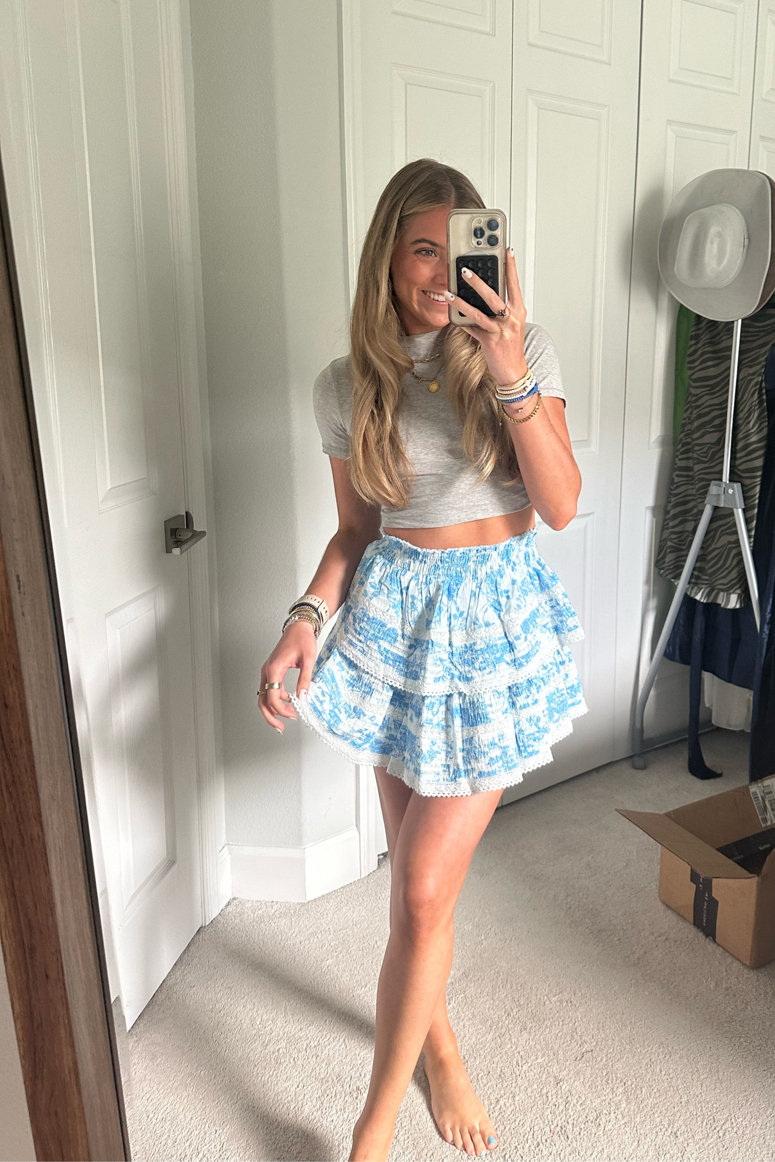 Aerie Rock n Ruffle Mini Skirt size XS. It's all in the pretty deets! Ruffles, lace & smocking make this mini your newest must-have, must-LOVE! Light and airy crinkle gauze fabric (ah-mazing for spring and summer days) Lined for extra coverage. Smocked waistband. #aerie #aeriehaul #springfashion #springstyle #summerstyle #summerfashion #tryonhaul #tryon #tryonwithme #trendyoutfits #trendyclothes #styleinspo #trending #currentfashiontrend #fashiontrends #2024trends #aerienewarrivals 

#LTKfindsunder50 #LTKsalealert #LTKswim