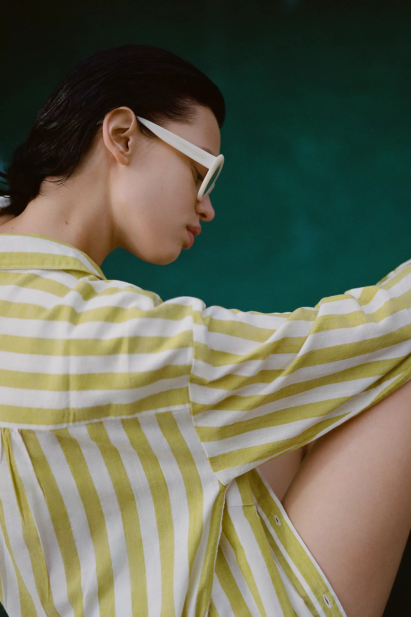 By Anthropologie Long-Sleeve Buttondown Dress | Anthropologie (US)