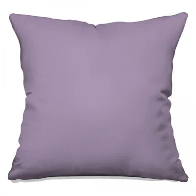 Purple Solid Color Double Sided Throw Pillows | Wayfair North America