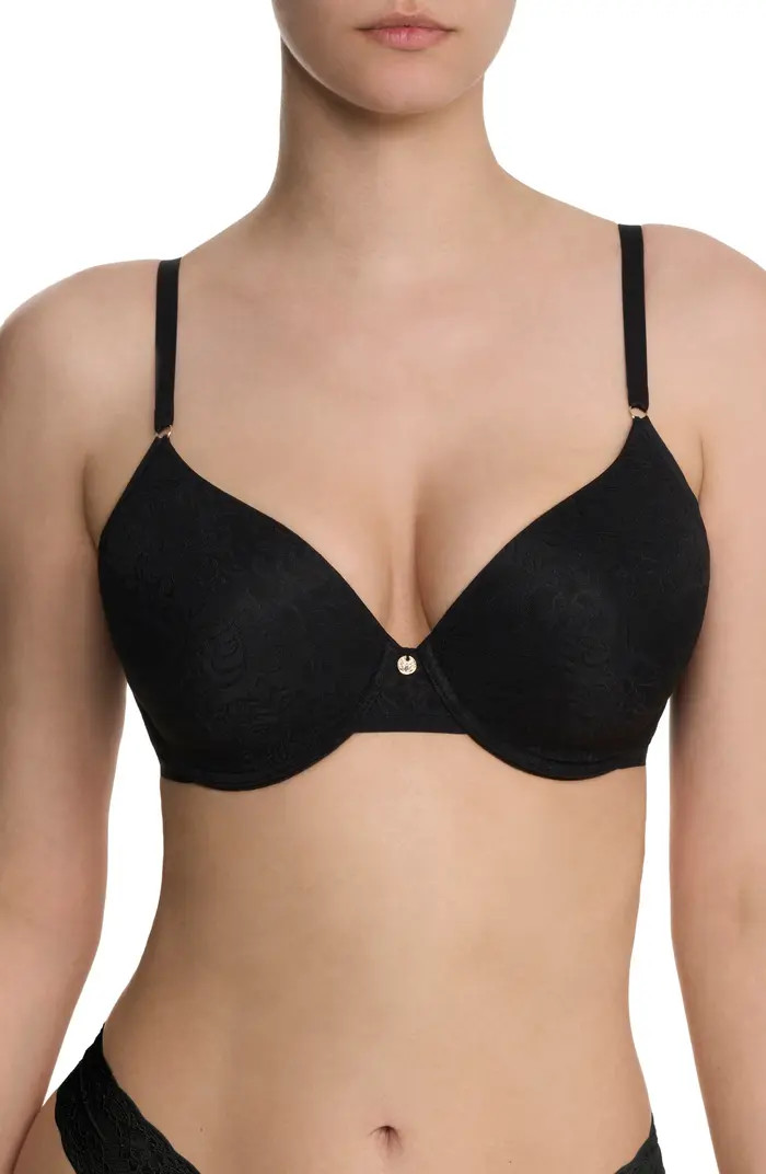 Sheer Jacquard Full Fit Contour Underwire Bra | Nordstrom Rack