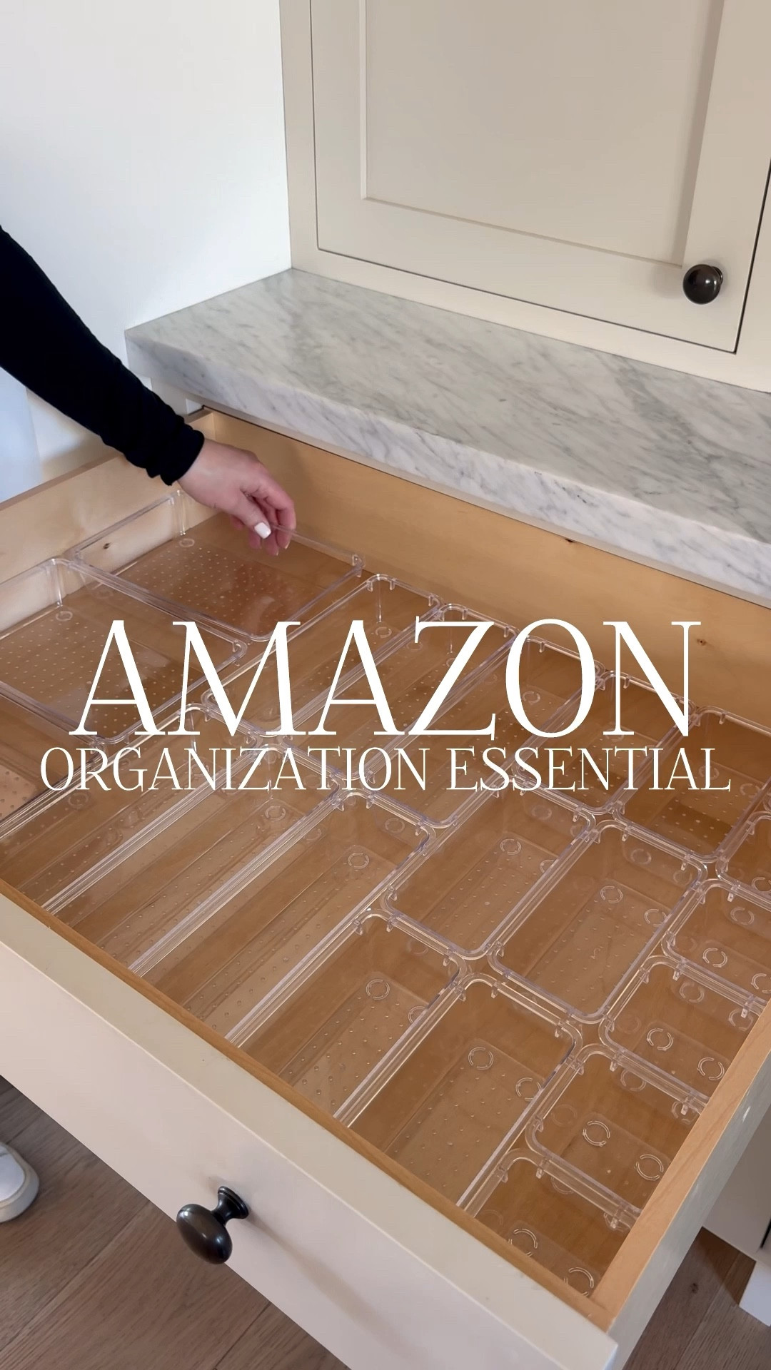 From junk drawer to functional storage! These Amazon storage containers come in so handy 