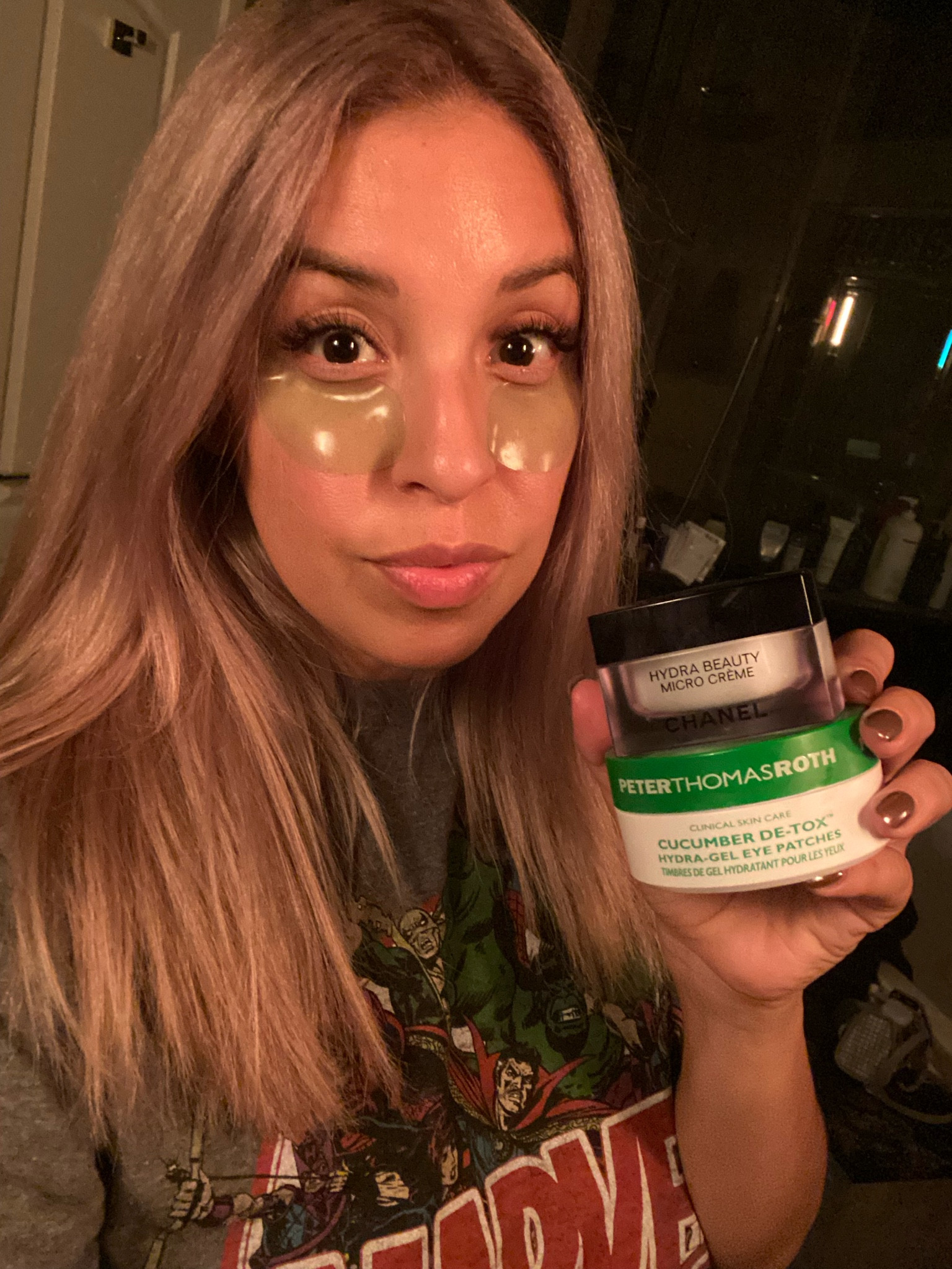 Hydrating and depuffing before LTKCon tomorrow 🧖‍♀️

#LTKbeauty #LTKfindsunder100 #LTKCon