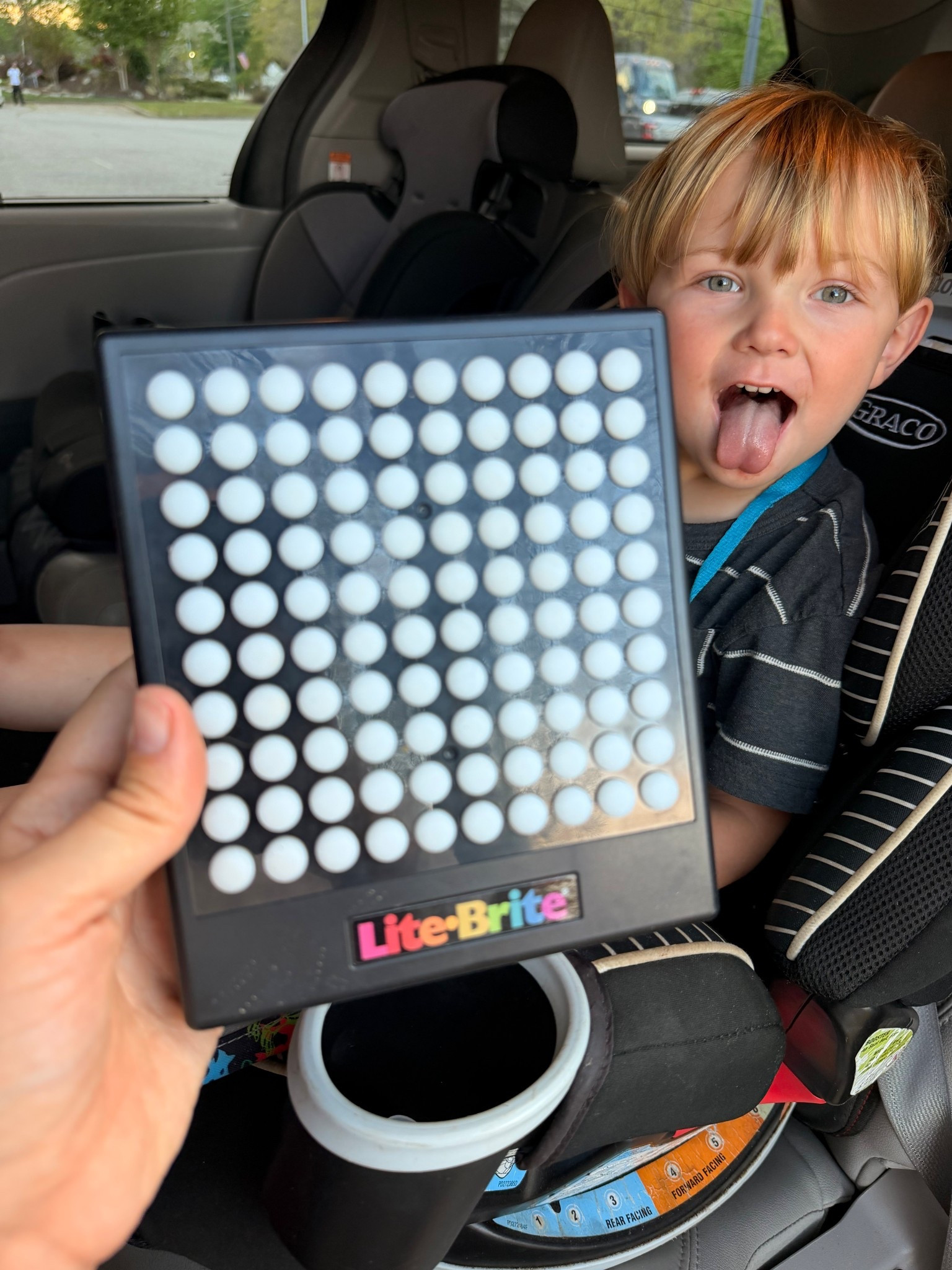 Saving our road trip sanity one glow at a time 🚗✨
If you’ve ever heard “I’m bored” 100 times before you hit your first stop… this is your sign 😂 This Lite-Brite keeps little hands busy and little minds creating—no screens, just quiet (well… quieter) fun for the ride 🙌

#LTKTravel #LTKKids #LTKmomlife