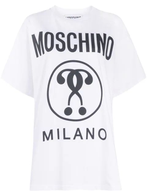 logo print T-shirt | Farfetch (CA)