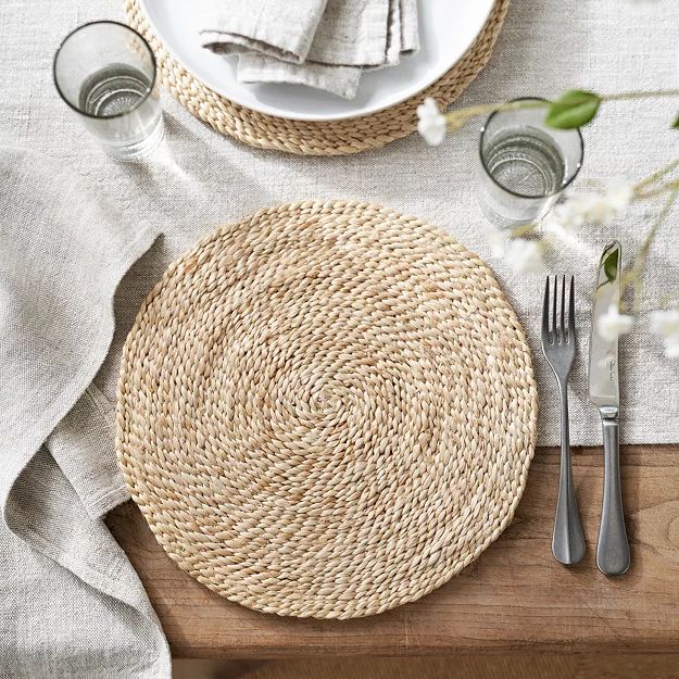 Jute Woven Placemat | Table Linen & Accessories | The  White Company | The White Company (UK)