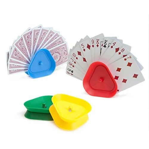 Brybelly Triangle Shaped Hands-Free Playing Card Holder, Original Version | Walmart (US)