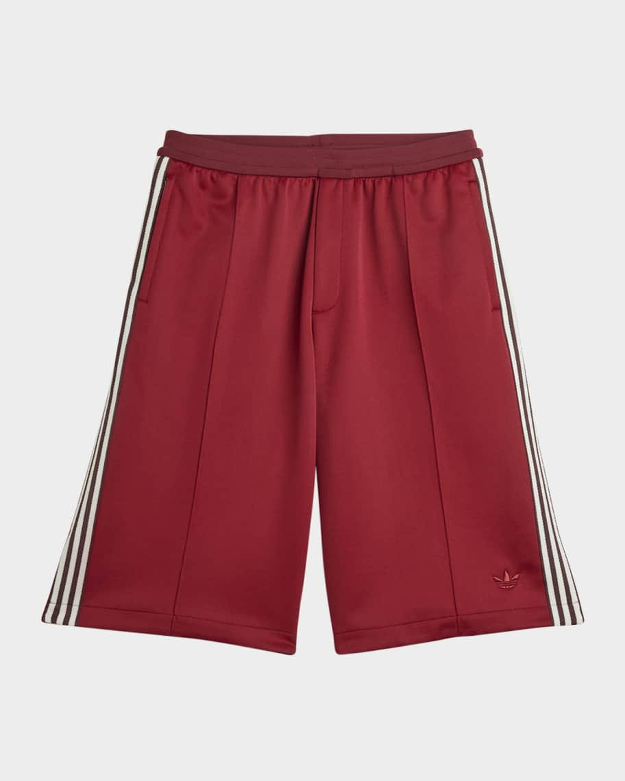 x Wales Bonner Men's 3-Stripe Track Shorts | Neiman Marcus