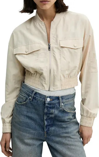 MANGO Picola Bomber Jacket | Nordstrom | Nordstrom