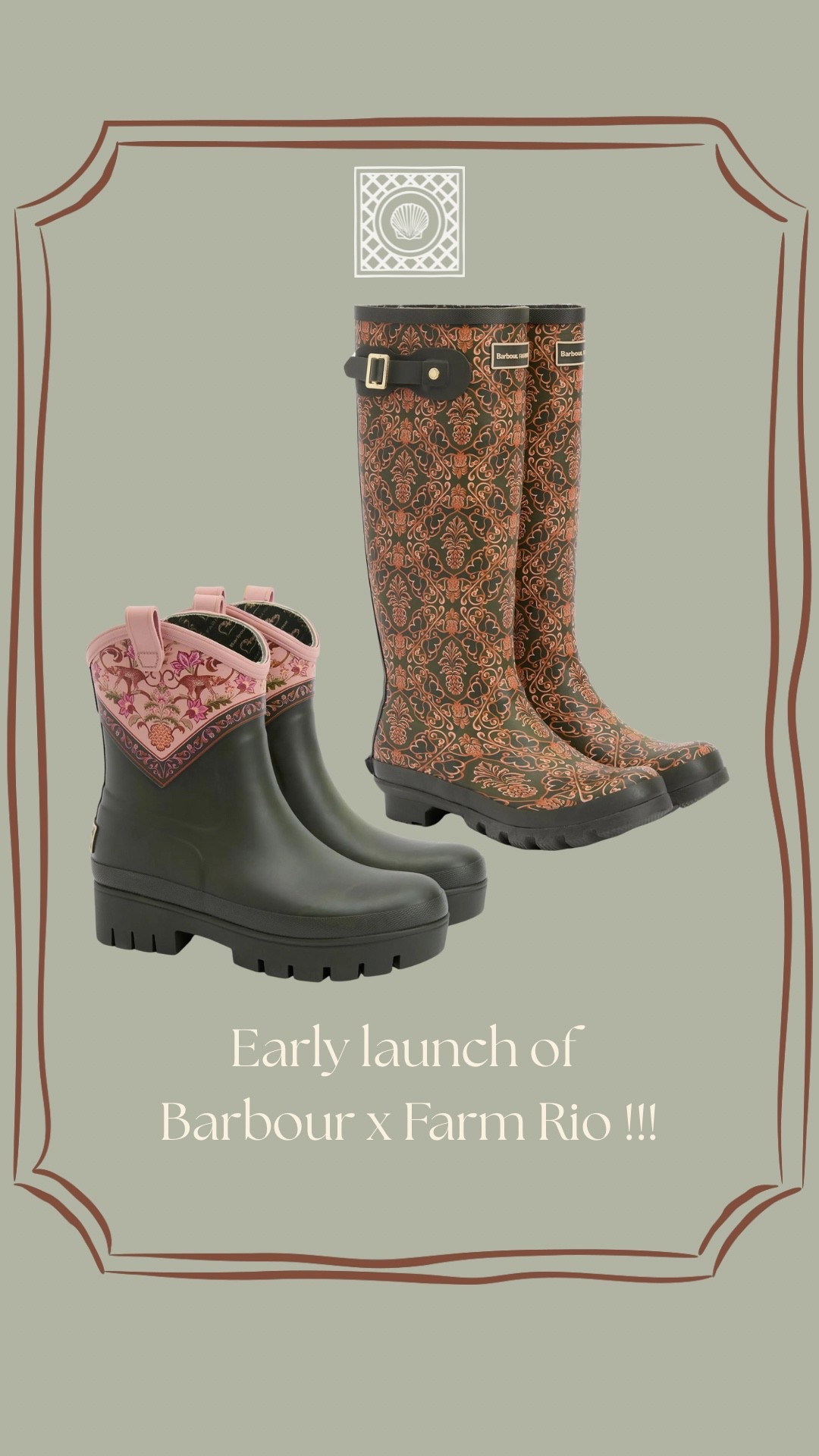 Barbour x farm Rio !!! 

#LTKSeasonal #LTKStyleTip #LTKShoeCrush