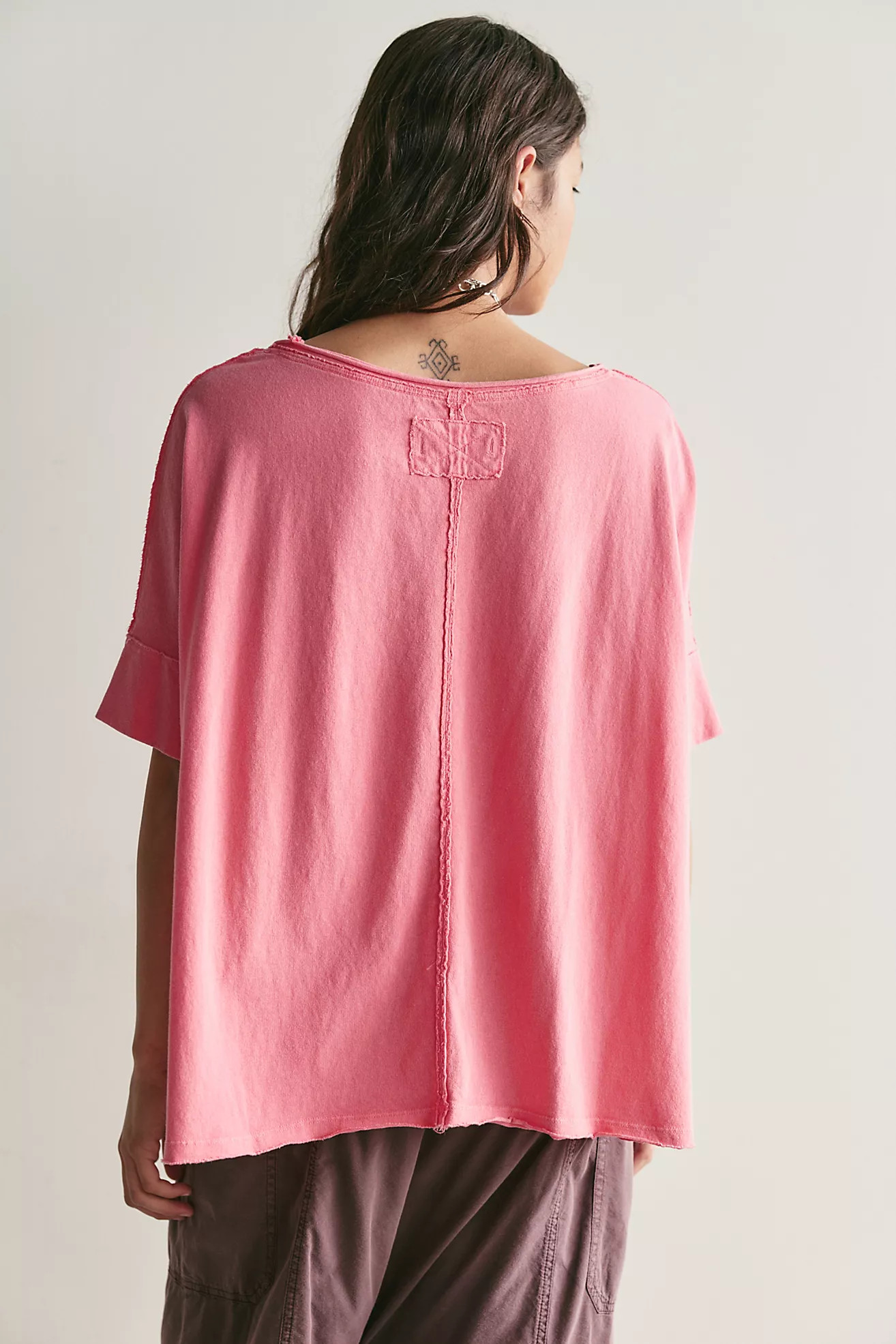 We The Free Rex Oversized Cotton Tee | Free People (Global - UK&FR Excluded)