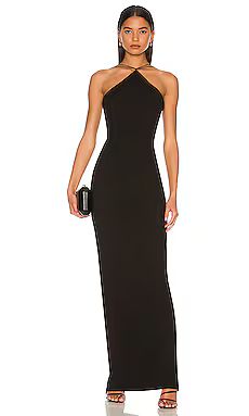 Nookie Trinity Gown in Black from Revolve.com | Revolve Clothing (Global)