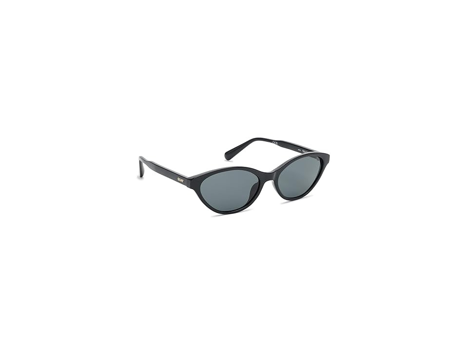 QUAY AUSTRALIA Talk Nice Fashion Sunglasses Black/Black: One Size | Zappos.com