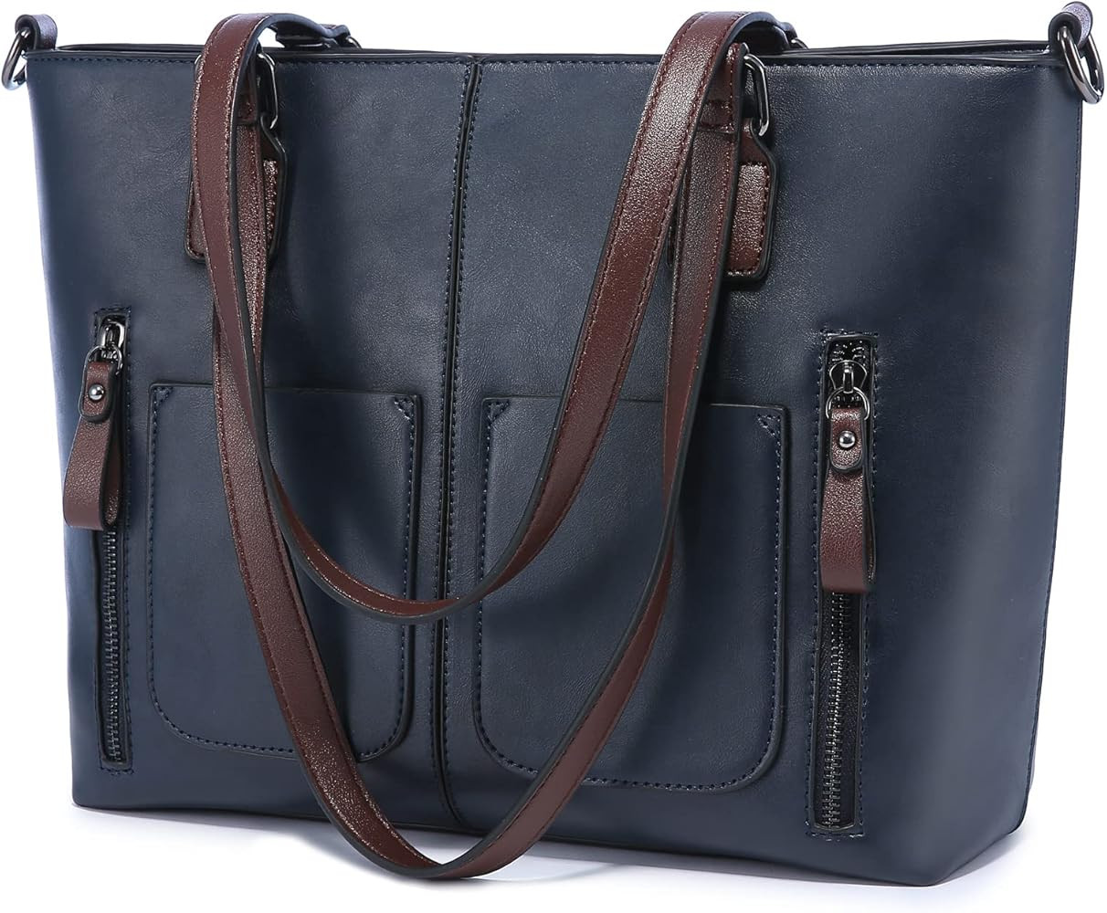 LOVEVOOK Purses Tote Bag for Women, Handbags Large Shoulder Bag, Leather Work Bags with Multi-Poc... | Amazon (US)