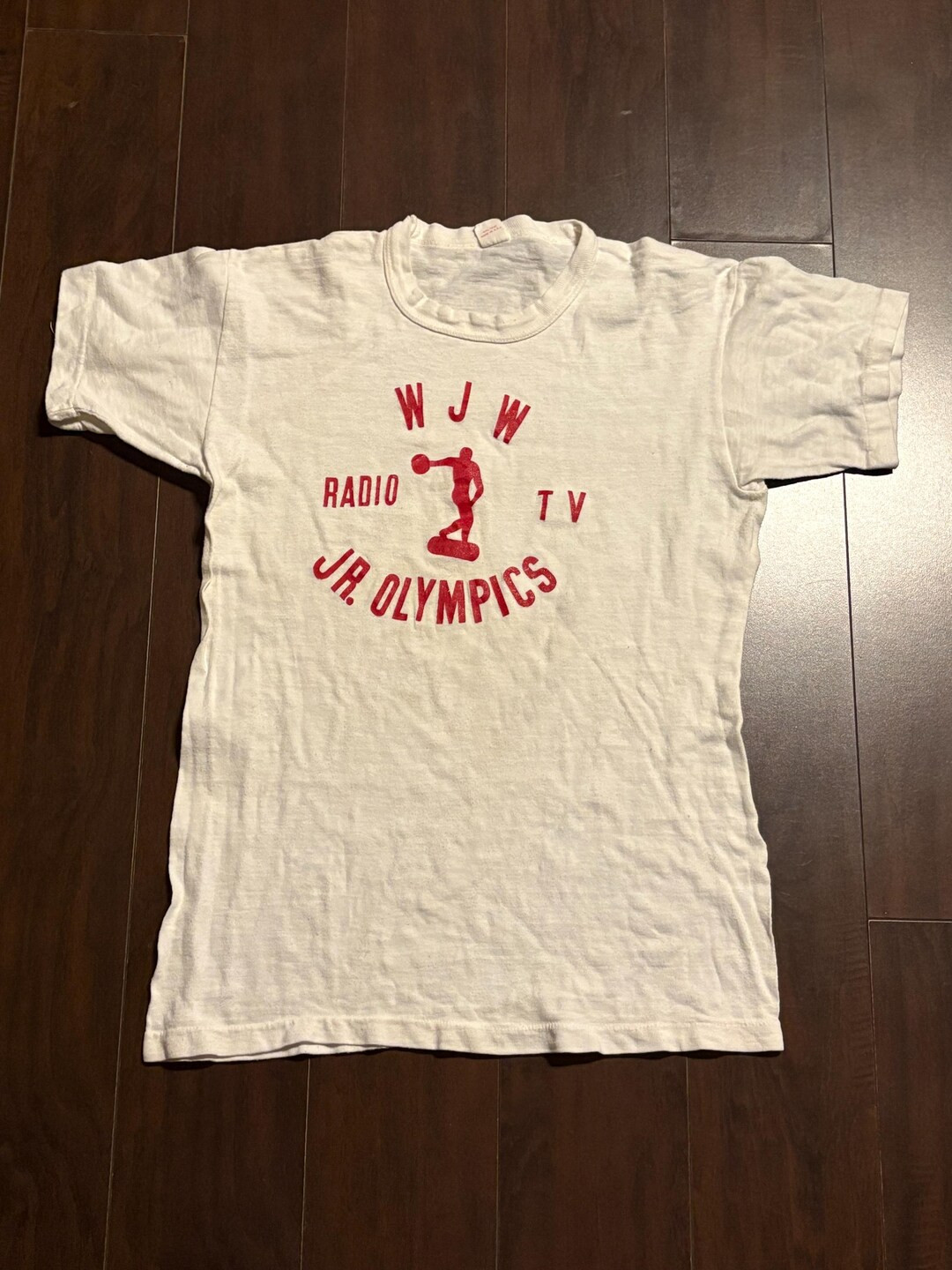 Vintage 1960s Russell Southern Co WJW Radio TV Olympics T Shirt USA - Etsy Canada | Etsy (US)