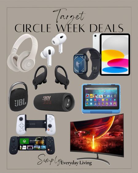 Target circle has some great deals on electronics for this week only!

#LTKsalealert #LTKxTarget