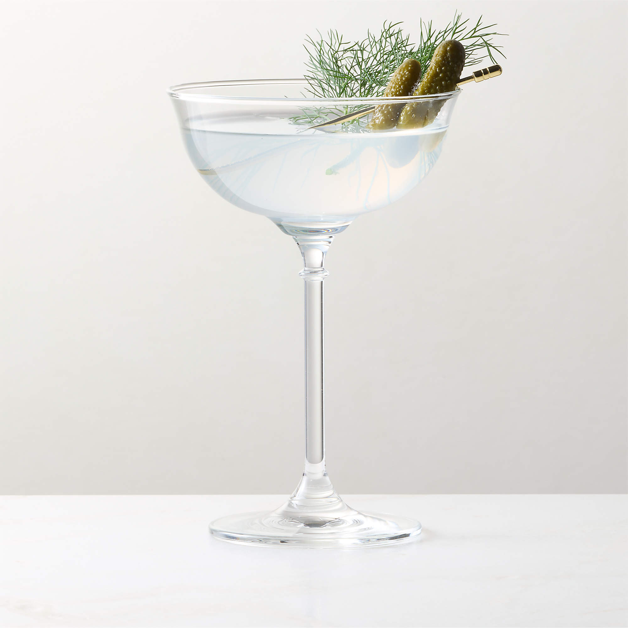 Shiloh Coupe Glass + Reviews | CB2 | CB2